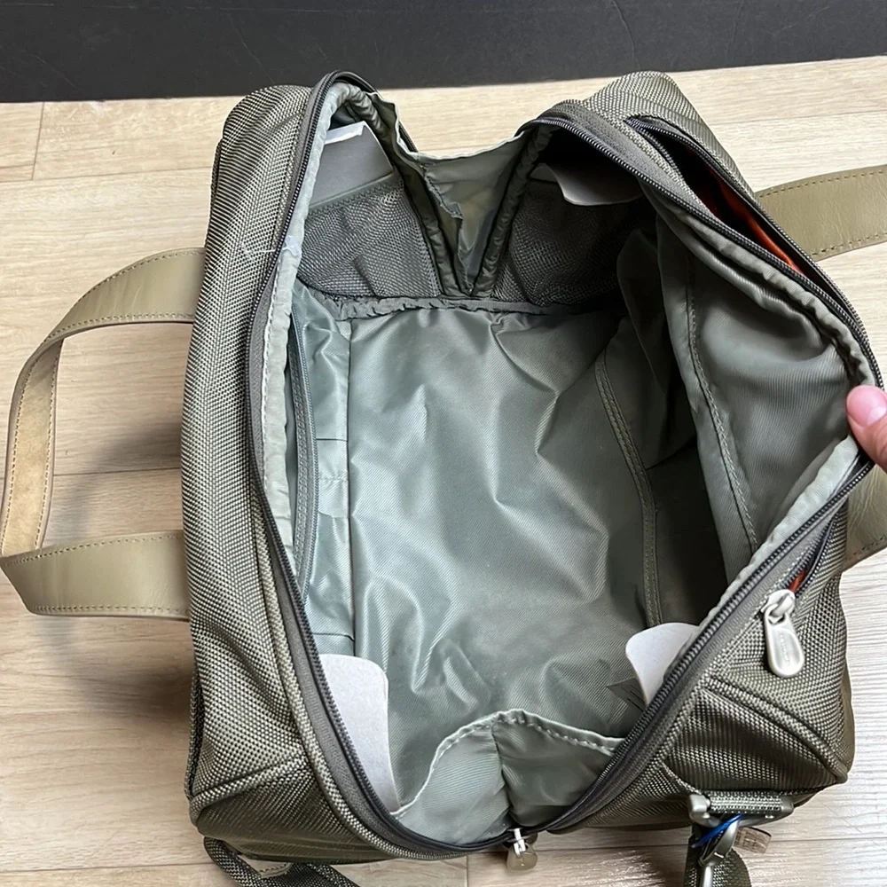 Briggs & Riley Weekender With Shoulder Strap olive - Picture 9 of 9